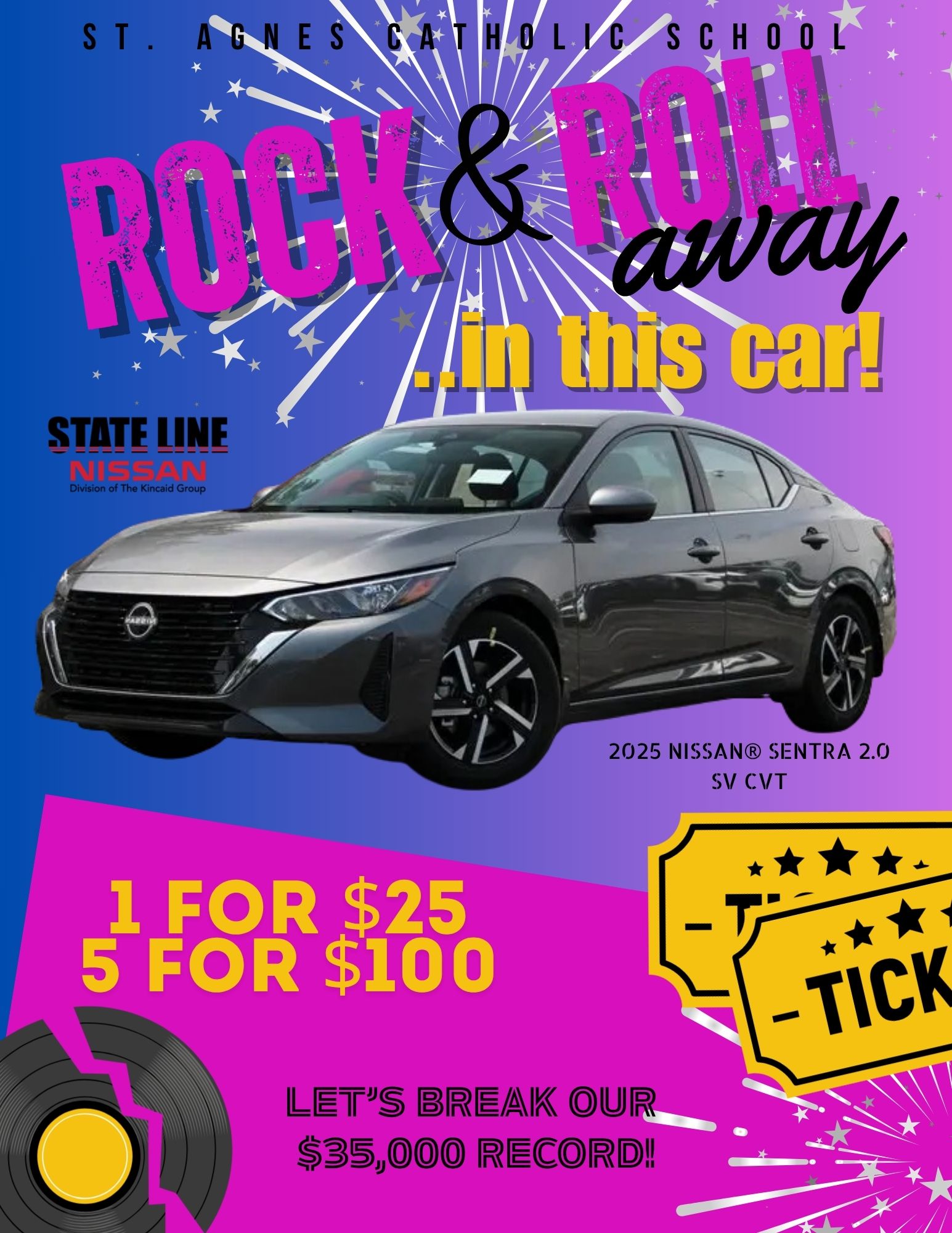 car flyer